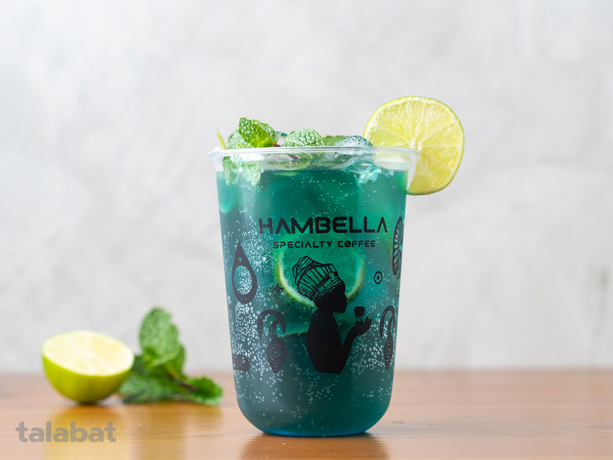 Blue Lagoon Mojito